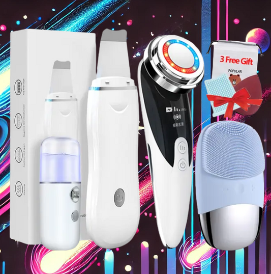 4+3 Kit Ultrasonic Skin Scrubber